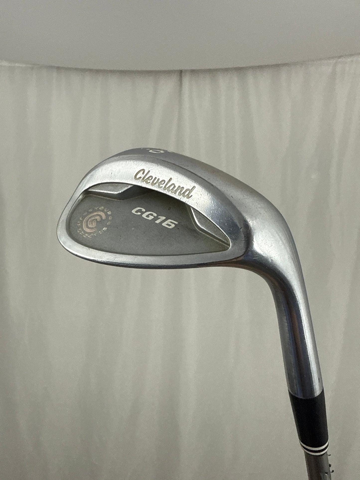 CG16 Chrome Zip Groove Wedge