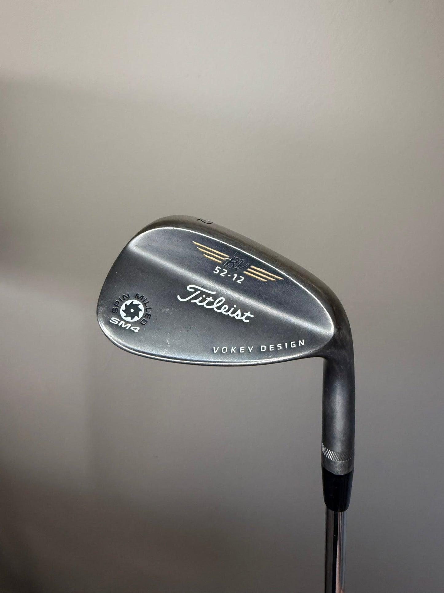 Vokey Spin Milled SM4 Black Wedge