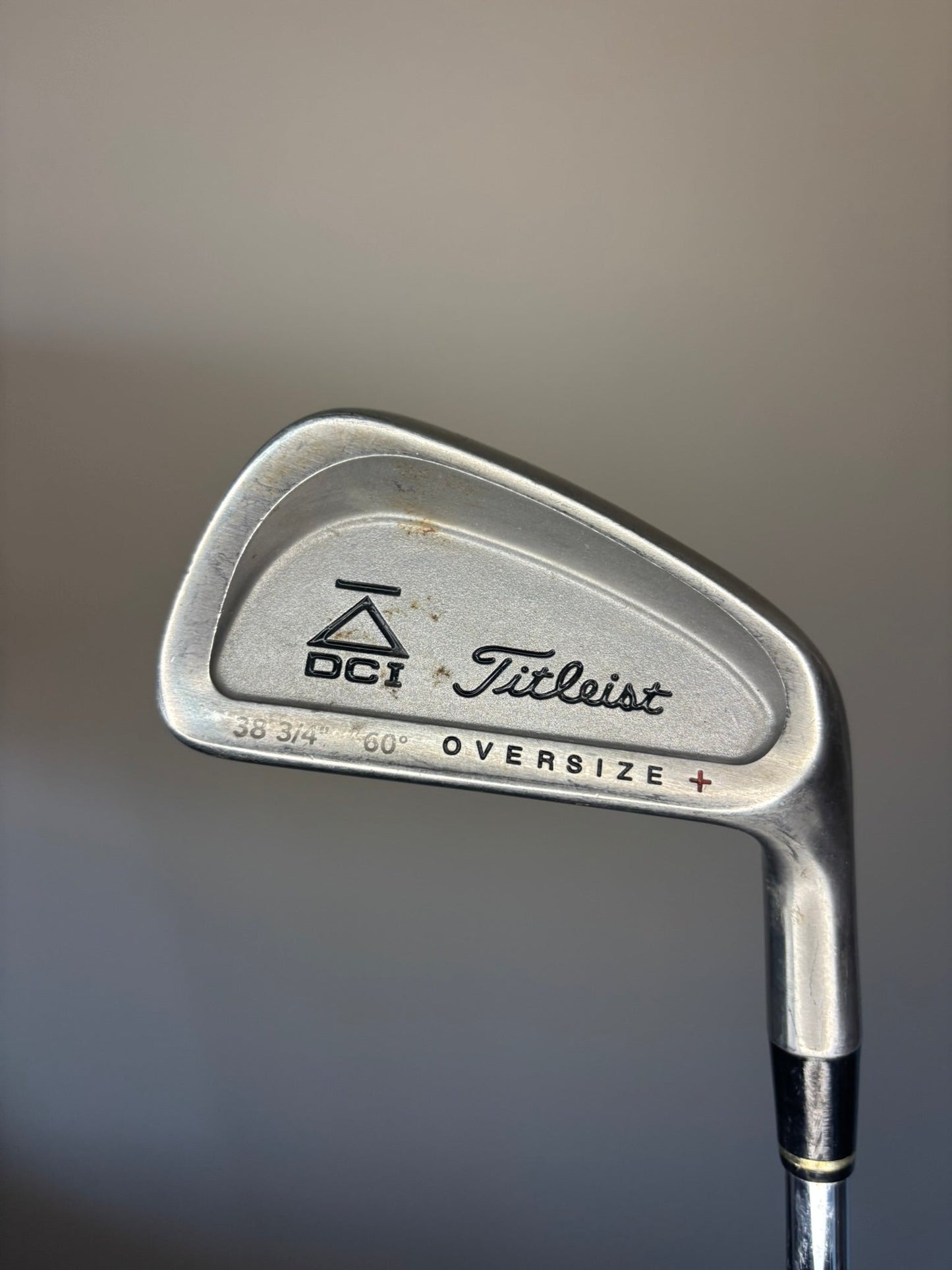 DCI Black Oversize + Individual Iron
