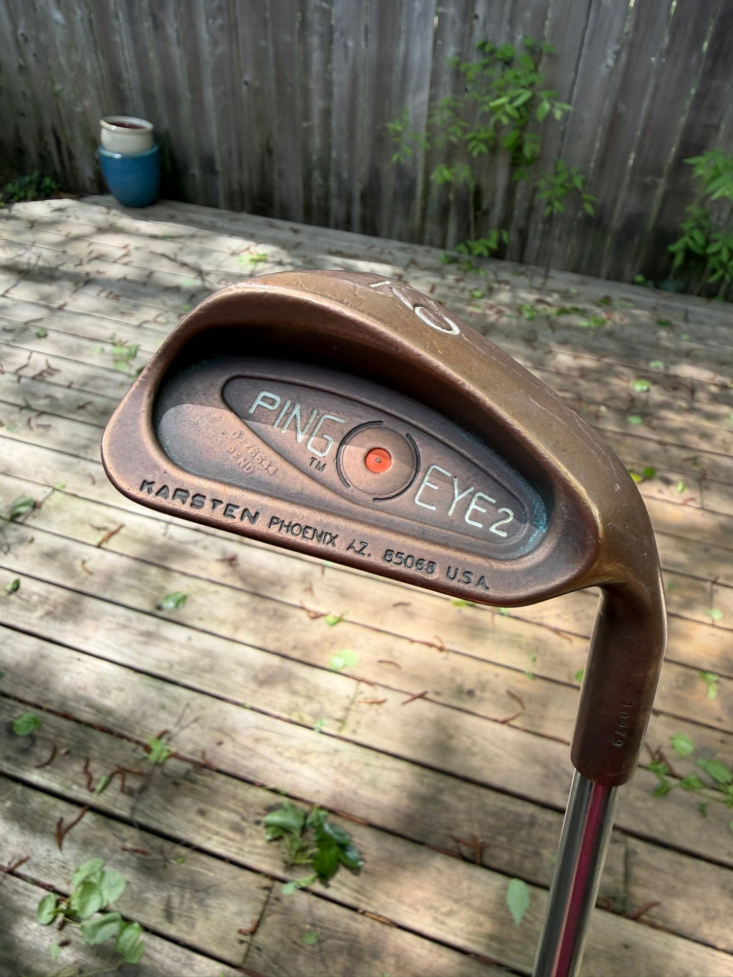 Eye 2 Beryllium Copper Individual Iron