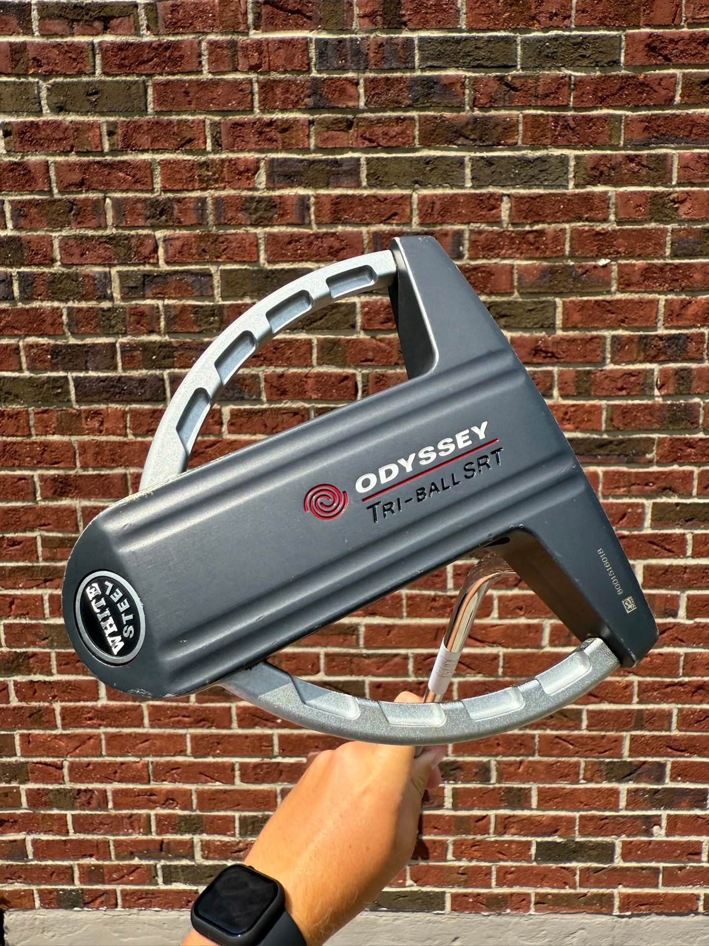 White Steel Tri-Ball SRT Putter