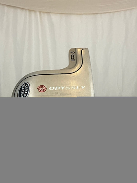 White Steel 2-Ball Blade Putter