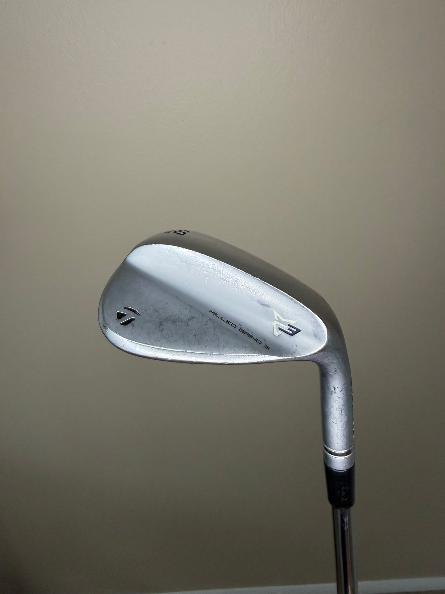Milled Grind 3 Raw Chrome Wedge
