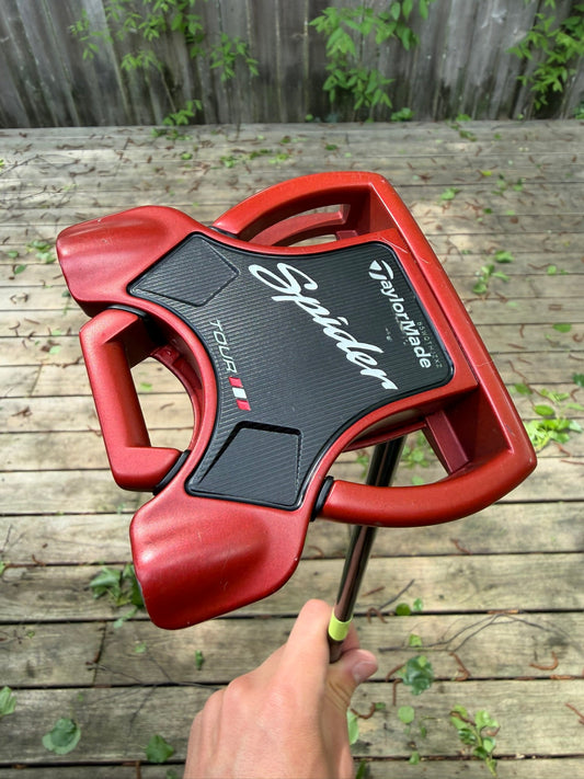 Spider Tour Red Center Shaft Putter
